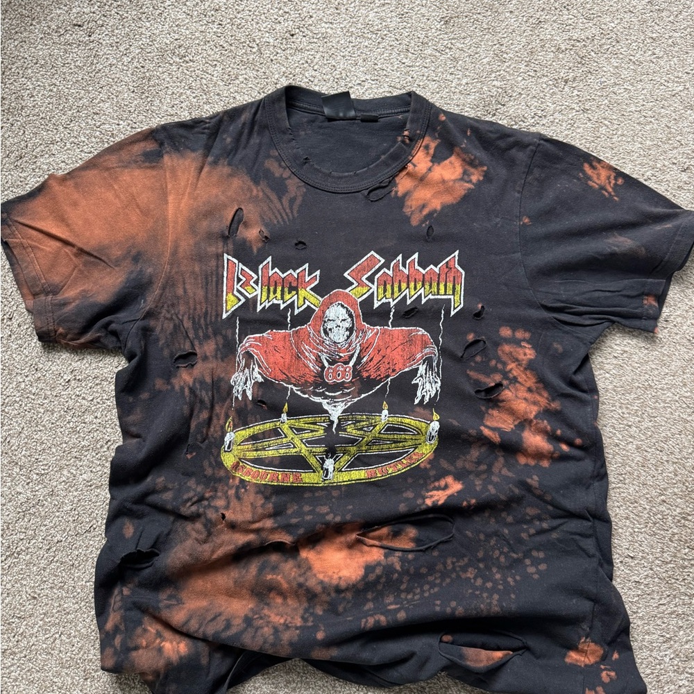 Black Sabbath distressed Graphic T-Shirt